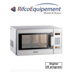 Micro-ondes professionel inox, digital 1050 W (26 Lt) commande électroniques