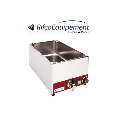 Bain Marie de table électrique GN 1/1 - 150 mm + robinet